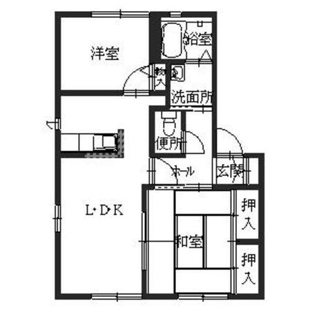 シャーメゾン米田の物件間取画像